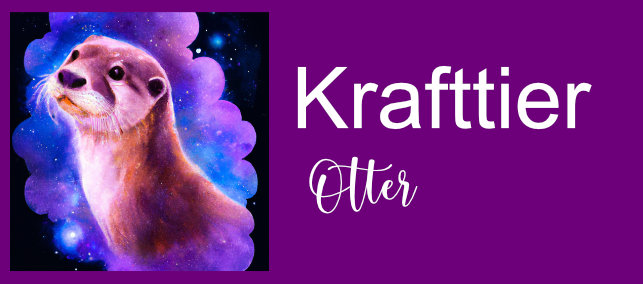 Krafttier Otter Banner